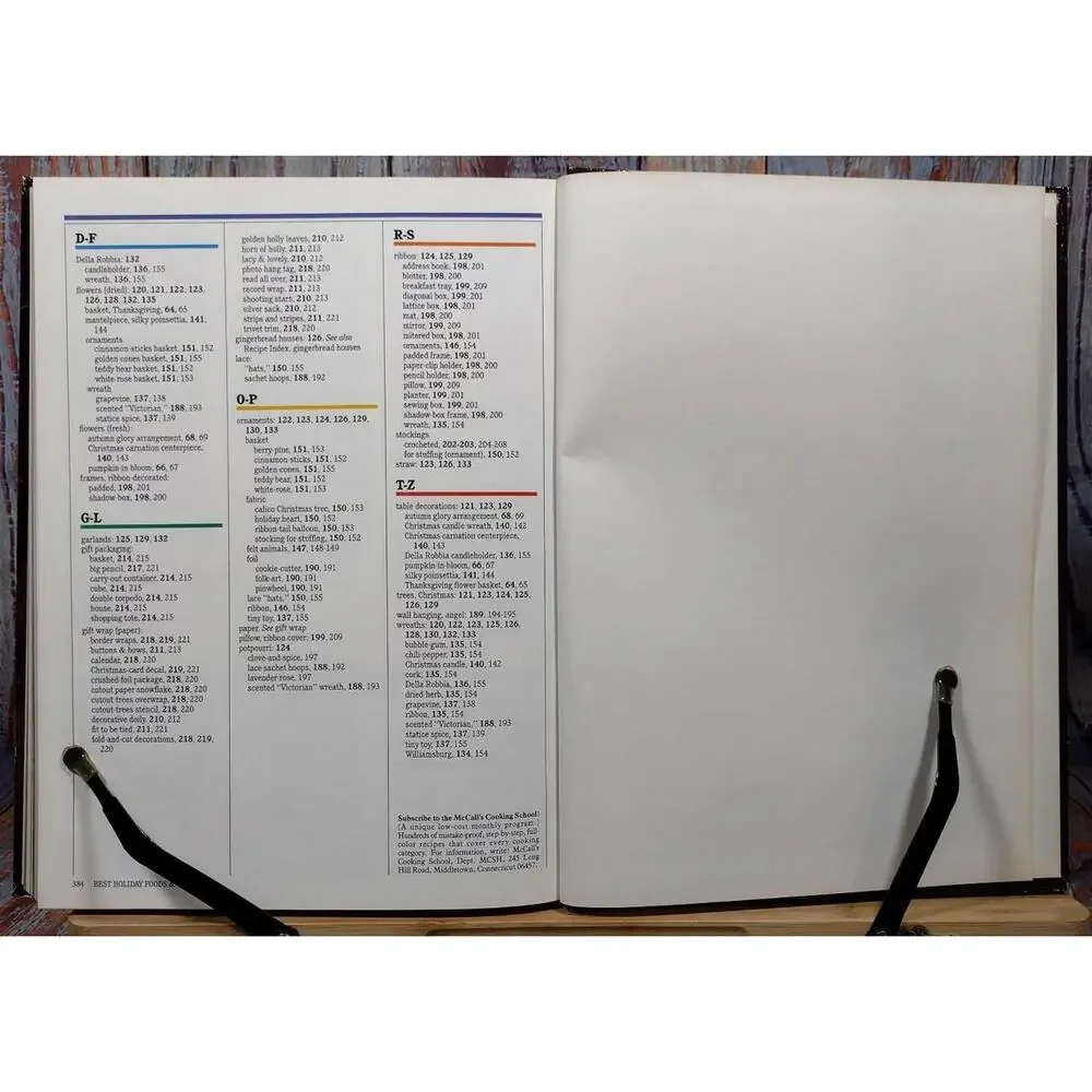 McCalls classic cookbook
